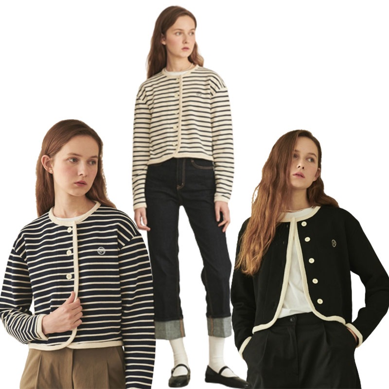 TWEED SWEAT CARDIGAN 3カラー