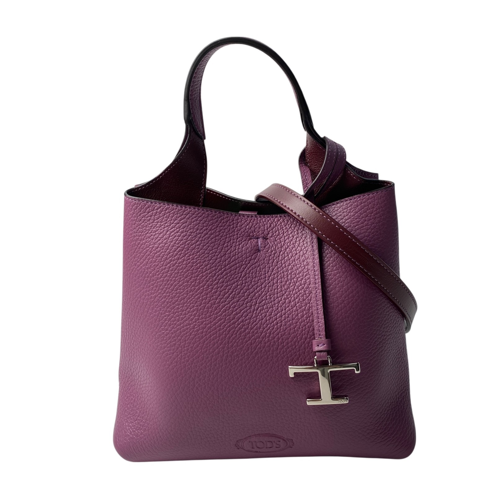 トッズ TODs レディース Tタイムレス 2way ショルダーバッグ ハンドバッグ 斜めがけ クロスボディ