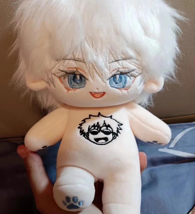 20cm 無属性ぬいぐるみ　コットン ドール　棉花娃娃 本体　人形　スケルトン有　本体