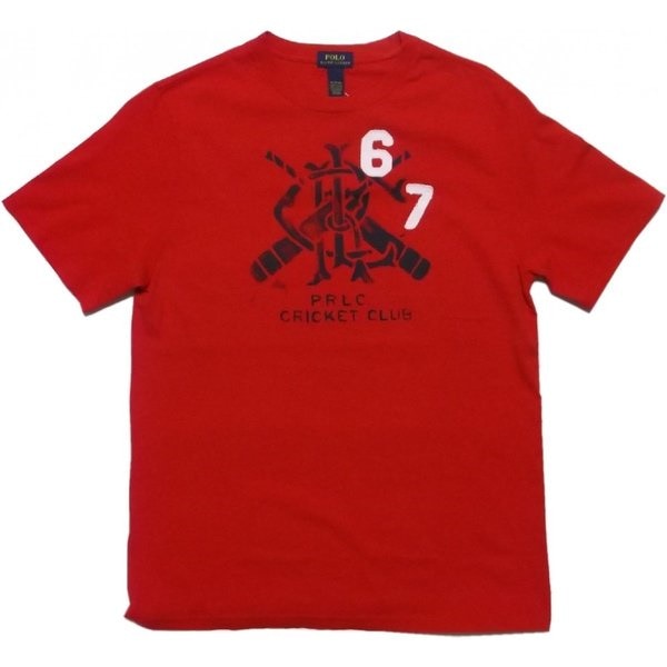 ボーイズサイズ 半袖 プリント Tシャツ レッド boys PR2-285