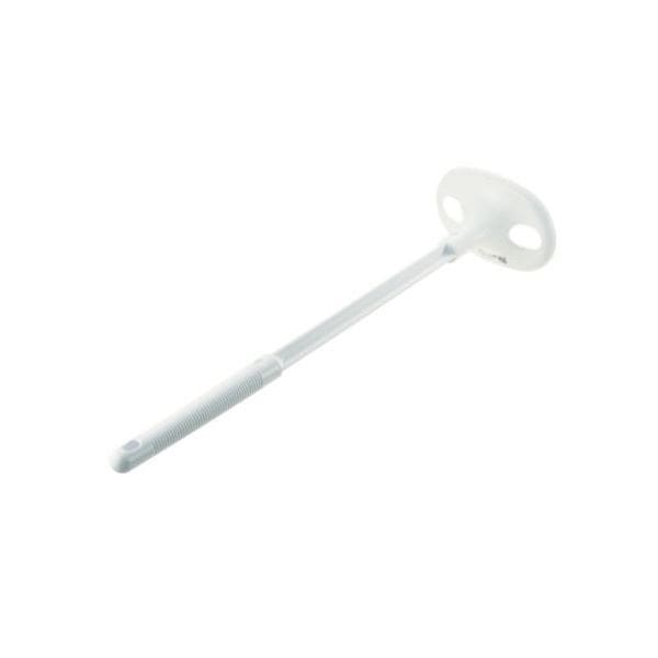 （まとめ）湯かき棒/バス用品 [ホワイト] 抗菌効果 銀イオン配合 シンプルイズム [x30]