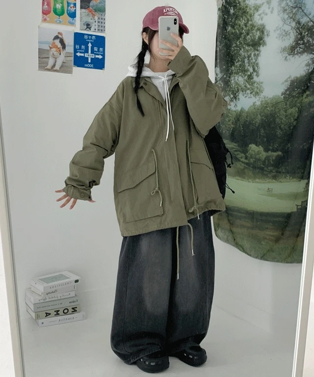 [UNISEX] セント ギャパーカー フィッシュテイル ショット フィールドジャケット