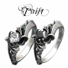 メール便なら送料無料！ r0565 シルバーリング シルバーアクセサリー Twist　その瞬間を創造