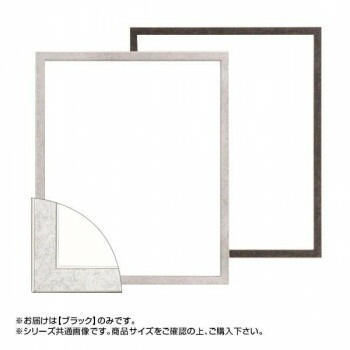 大額 5871 デッサン額 半切 ブラック
