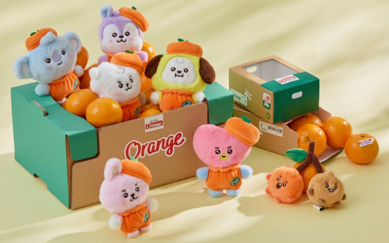 BT21 ぬいぐるみセット Qoo10] BT21 【公式】新作 2025.1.9販売商品