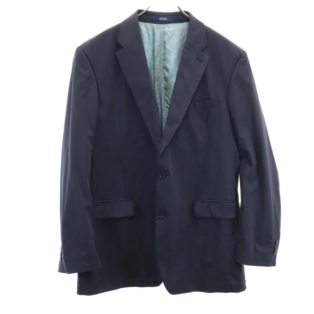 オム ウールブレンド テーラードジャケット 54 ネイビー HOMME メンズ 6,688円