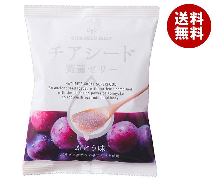 若翔 チアシード蒟蒻ゼリー ぶどう味 10個＊12袋入＊(2ケース)