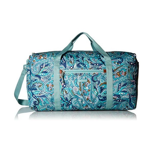 Vera Bradley Women s Lighten Up Large Travel Duffle Bag， Daisy Paisley 並行輸入品 26,000円