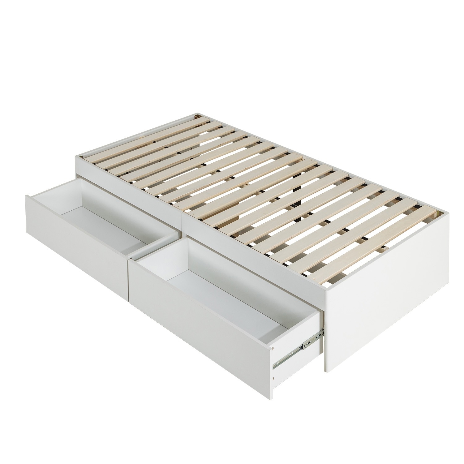 大容量 ヘッドレス ヘッドレスベッド 収納ベッド シングル チェストベッド 収納付き 引き出し付き 2杯ベッド すのこベッド 容量最大約106L