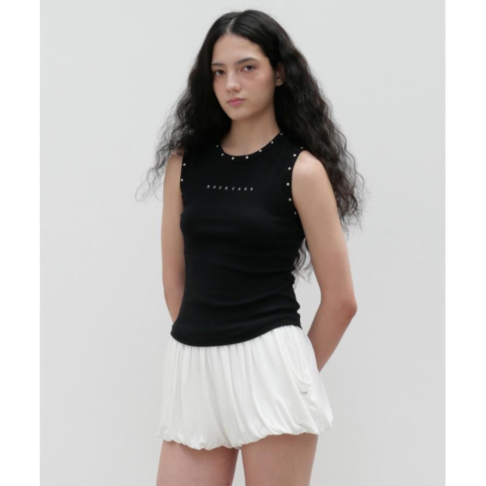 ROCKCAKE Eclipse Stud Tank Top Black RC25TP22700BK