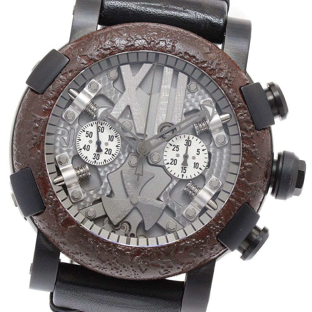 ロマン ジェローム ROMAIN JEROME RJ.T.CH.SP.002.01 スチームパンク スモールセコンド 自動巻き メンズ 内箱付き_890809【中古】