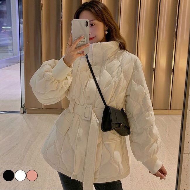 Hot!アウターダウンコート 立ち襟 レディース ダウンジャケット おしゃれ キルティングコート ベ