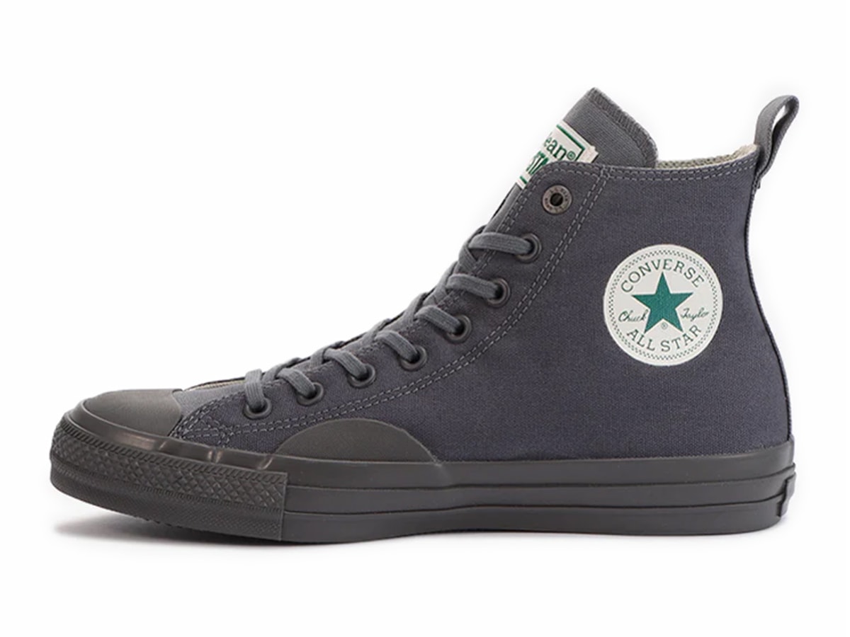 スニーカー メンズ レディース ハイカット オールスター 100 L.L.ビーン ハイ ストーングレイ ALL STAR 100 L.L.Bean HI