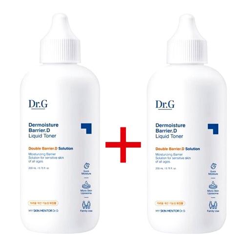 [1+1]ザモイスチャーバリアDリキッドトナー 200ml+200ml