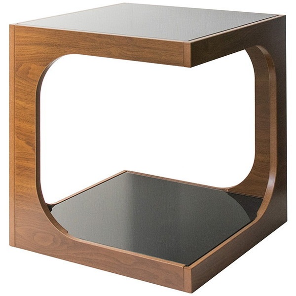 宮武製作所 ST-402 サイドテーブル ブラウン メーカー直送