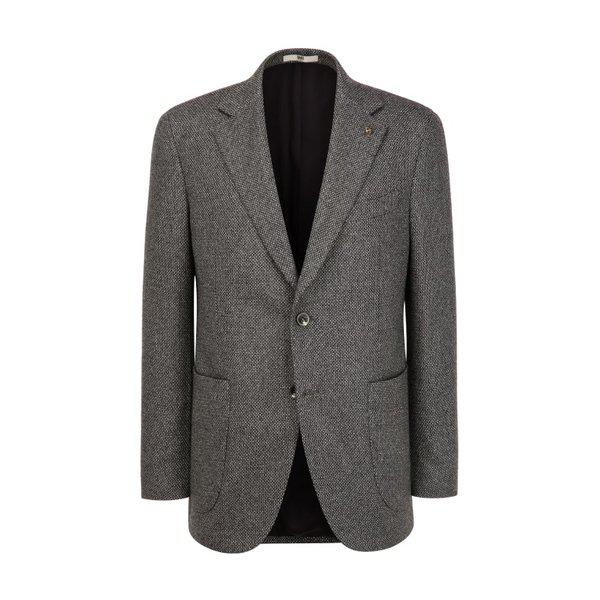 ウールシルクマイクロパターンジャケット（DMJA5D071G2）