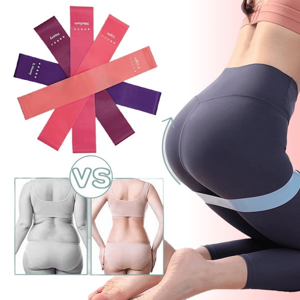 Qoo10] エクササイズバンド トレーニングチューブ