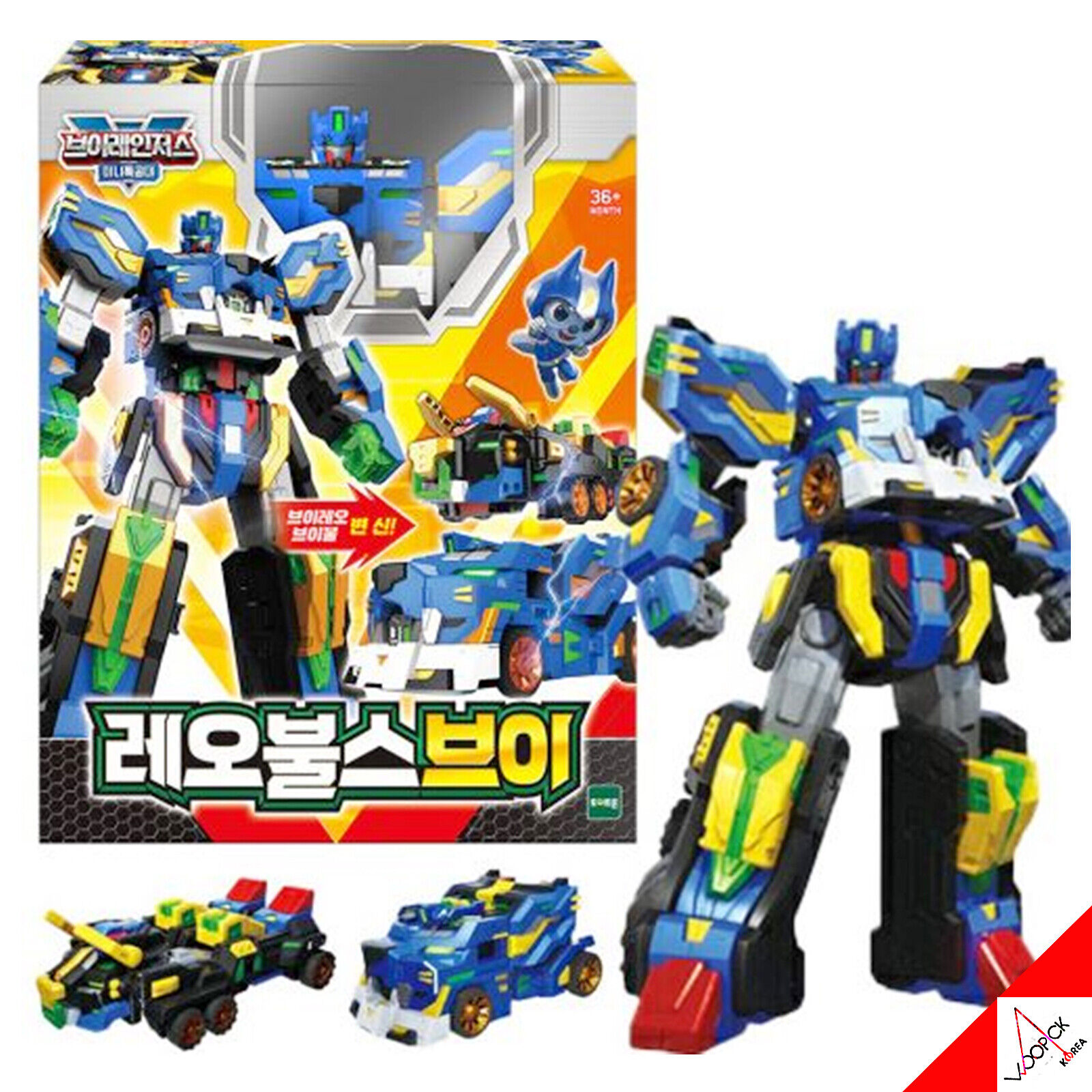 韓国　ロボット　ミニ特攻隊　ブイレンジャーズ レオブルズv 韓国 ロボット ミニ特攻隊 ブイレンジャーズ レオブルズv - メルカリ