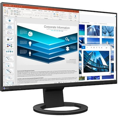 他サイト： FlexScan EV2480-ZBK [23.8インチ ブラック] PCモニターの商品画像