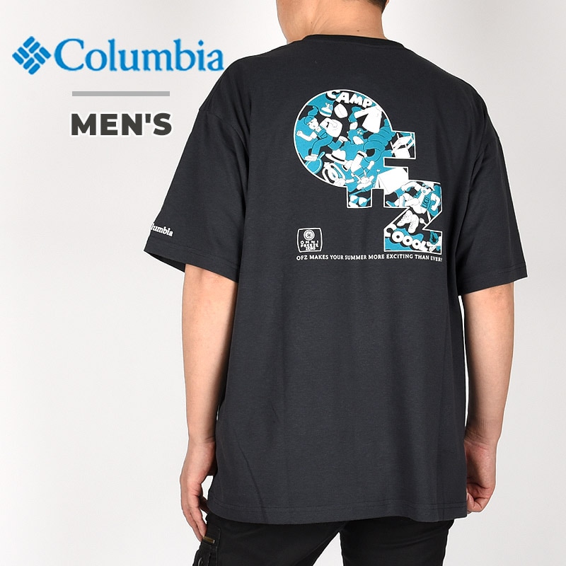 スウィンアベニューオムニフリーズゼログラフィックショートスリーブTシャツ PM0703 010 黒 メンズ Tシャツ 半袖 カジュアル トップス UVカット クルーネック 冷却機能