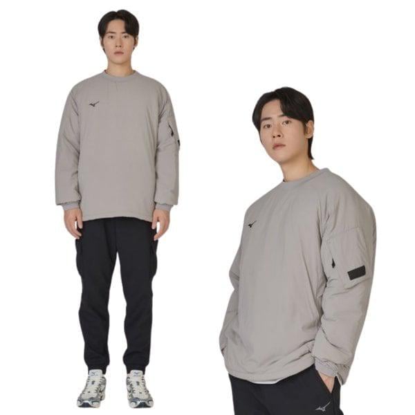 24AW 男女兼用 軽量 パディング スウェットシャツ 32YE4625 2C パディング 詰め物 優れた防風性 冬のスポーツウェア