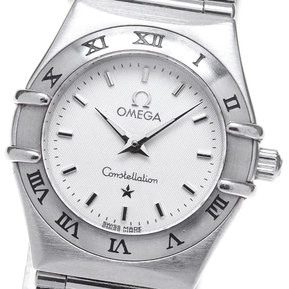 オメガ OMEGA 1562.30 コンステレーション ミニ クォーツ レディース 保証書付き_861285【中古】 62,150円