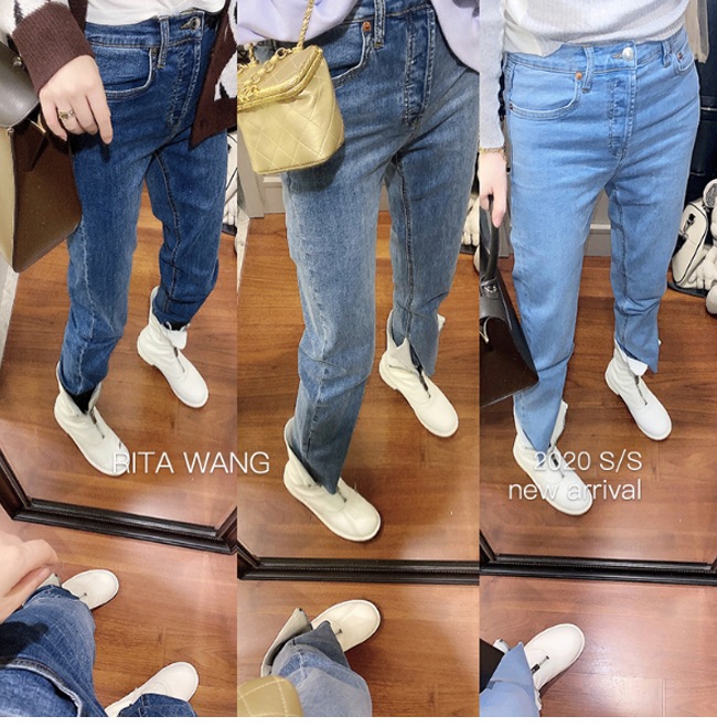 スキニー ジーンズ レディース デニム パンツ ストレッチ 秋冬 無地 20代 30代 高級 高品質 INS インスタ