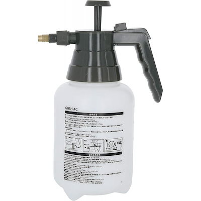 他サイト： 高儀 蓄圧式ガーデンスプレー ハンドヘルド 1L GHSN-1C 連続噴射 霧状 ジェット噴射 噴霧器 霧吹き 手動 スプレー 加圧式 除草剤の商品画像