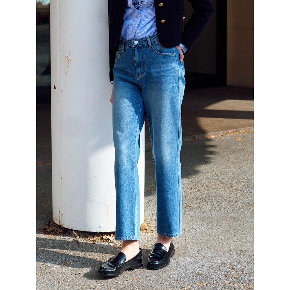 エーティーコーナー 9 パートスリムフィットデニムパンツ (AEPA4A4D1B2)