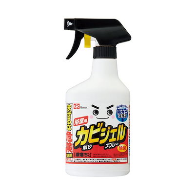 （まとめ）レック 激落ち カビ取りジェル スプレー400ml S00617 1本[x10セット]