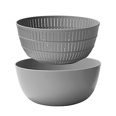 他サイト： ライクイット ( like-it ) ざる ボウル 樹脂製 Colander&Bowl 米とぎにも使える ザルとボール Ф22.7×高10.4cの商品画像