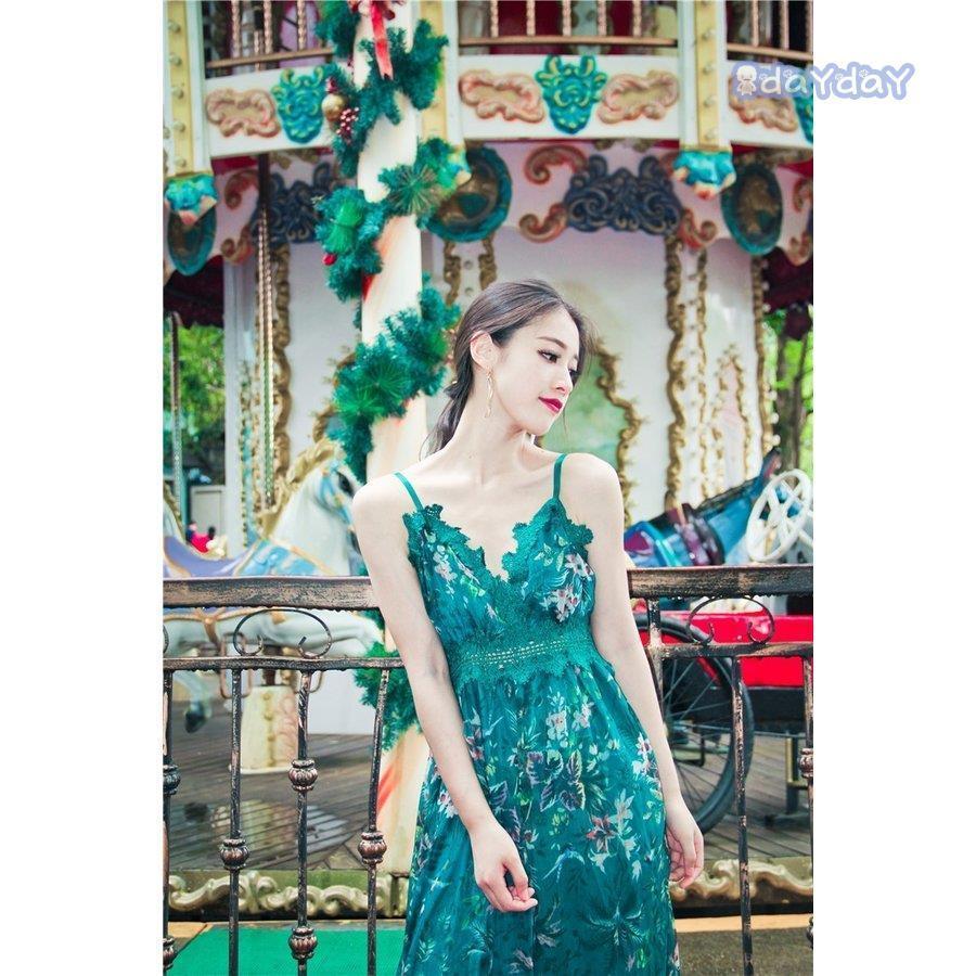 キャミ 連体ズボン レディース 花柄 ビーチ 露背係 ガールズ 夏 露背係 ナチュラル 海 爽やか ビーチ シフォン ワンピース リゾート ハワイ バリ島 7,110円