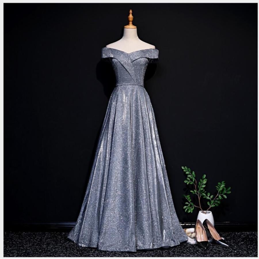オフショルダー ウエディングドレス ロングドレス ナイトドレス パーディードレス 30代40代 ステージ衣装 オペラ声楽 成人式 花嫁 忘年会 結婚式 ピアノ-389