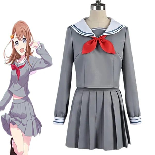 新作入荷プロジェクトセカイ カラフルステージ! プロセカ 花里みのり 桐谷遥 星乃一歌 宮益坂女子学園制服 コスプレ衣装 コスチューム コスプレ服