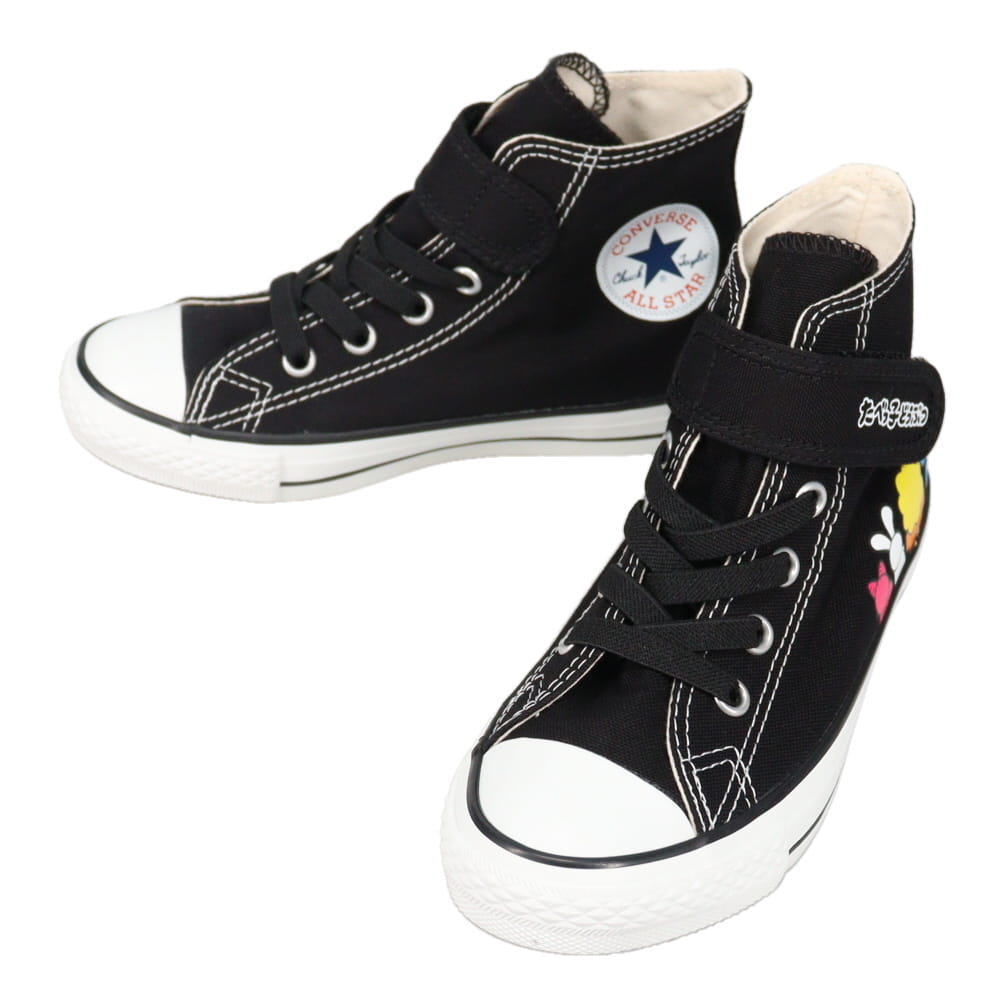 チャイルド オールスター V-1 ハイ / たべっ子どうぶつ ブラック 3SE746 1522cm