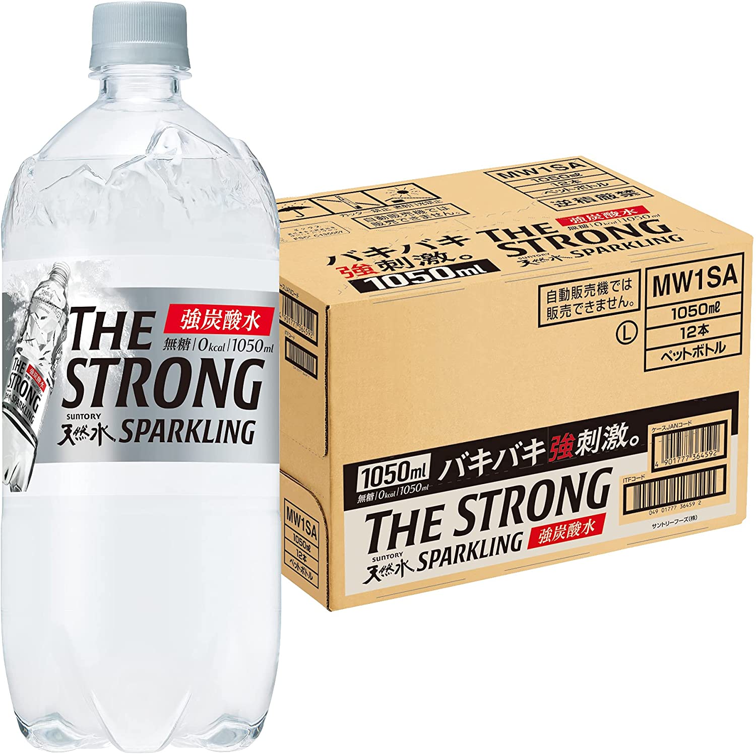 注目 THE サントリー STRONG 12本 1050ml 炭酸水 天然水スパークリング 果汁・フレーバー系炭酸 -  flaviogimenis.com.br