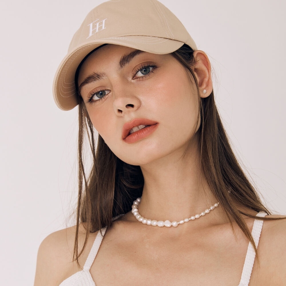 フライハイト FREIHEIT シグネチャーロゴステッチボールキャップ (ベージュ)