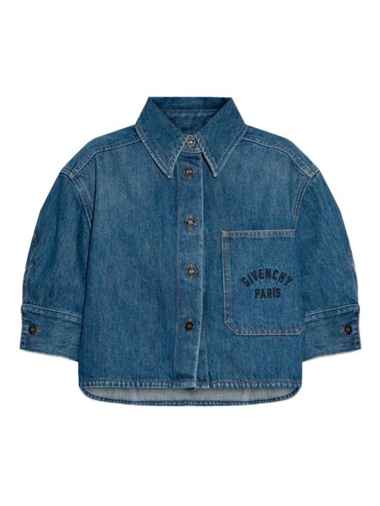 GIVENCHY Women Shirts BW61J7517B 420 MEDIUM BLUE