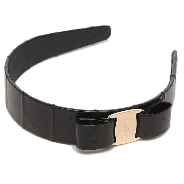 カチューシャ アクセサリー ヴァラ ヘアアクセサリー ブラック レディース FERRAGAMO 340389 0765271