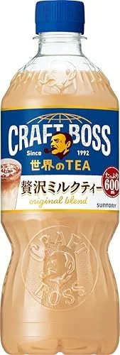サントリー クラフトボス ミルクティー 紅茶 600ml×24本