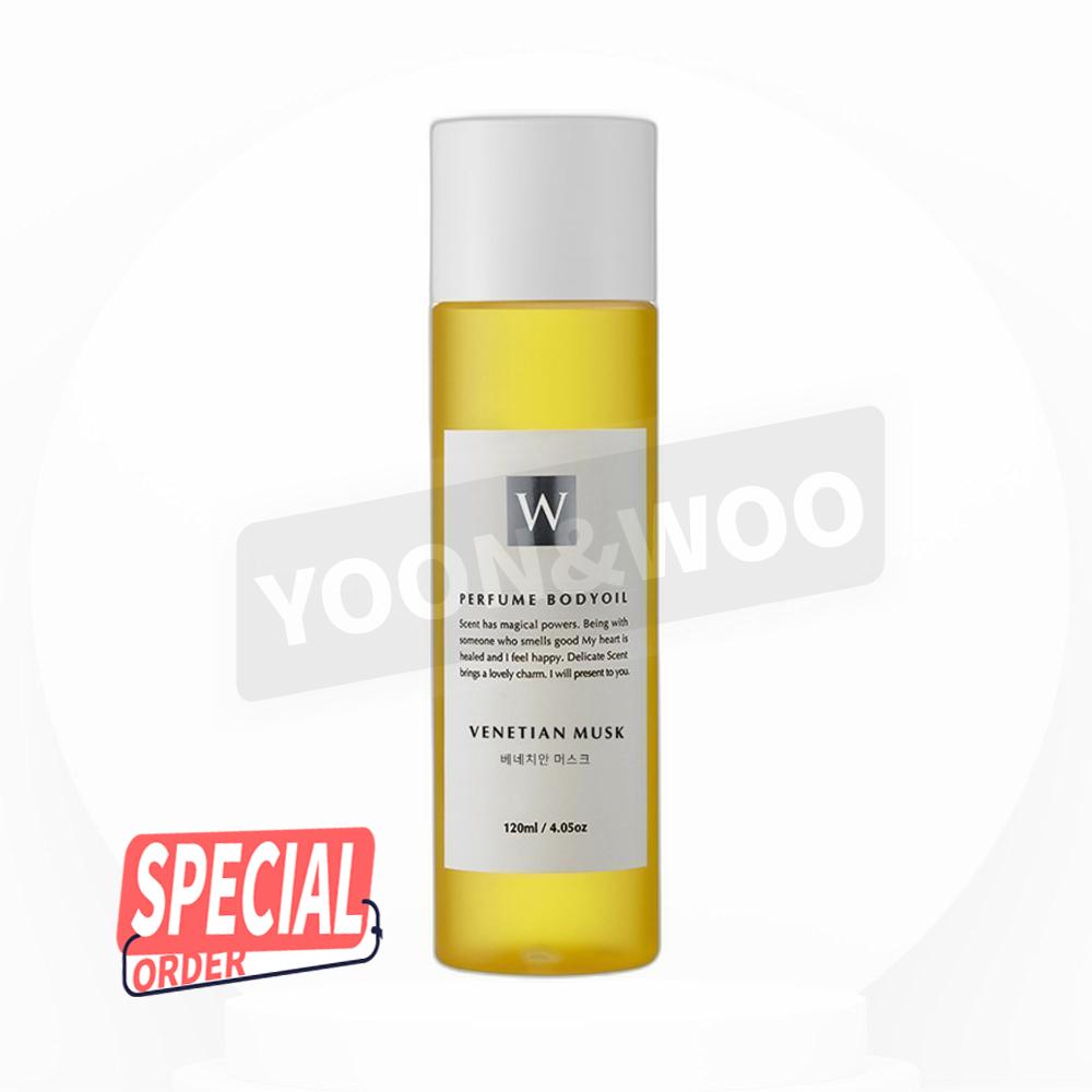 ホワイトセントの香りの良いモイスチャーマッサージボディオイルベネチアンマスク 120ml 4個 7,765円