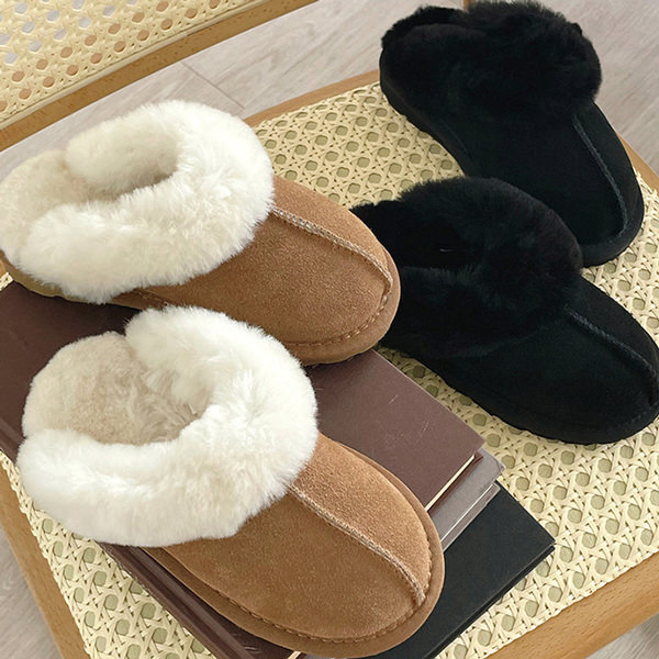 サンダル キッズ こども 子供 フラット ムートン 羊革 羊毛 レディース 黒 キャメルベージュ