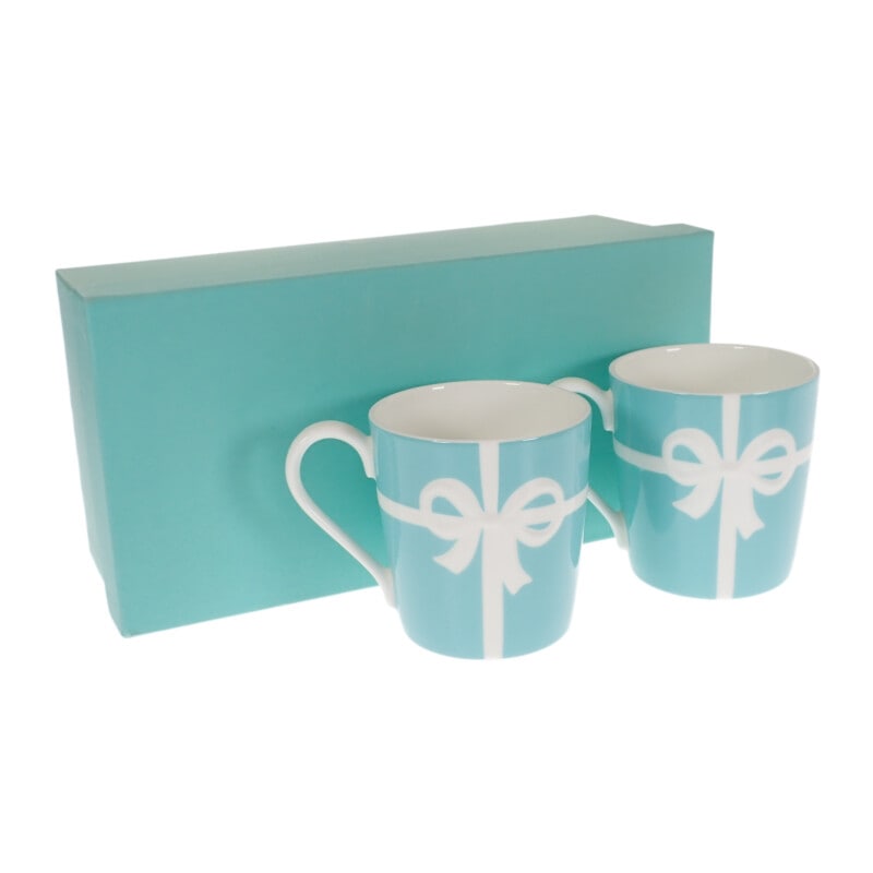 ブルーボックス ペア マグカップ ブルー レディース【Sランク】