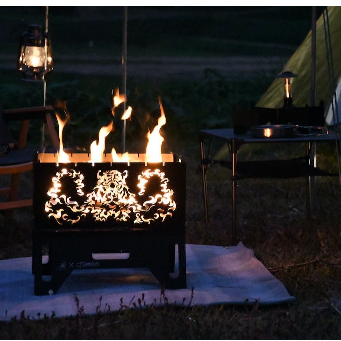 焚火台『火樹銀花』+『風林火山』 400サイズ 収納バック付き