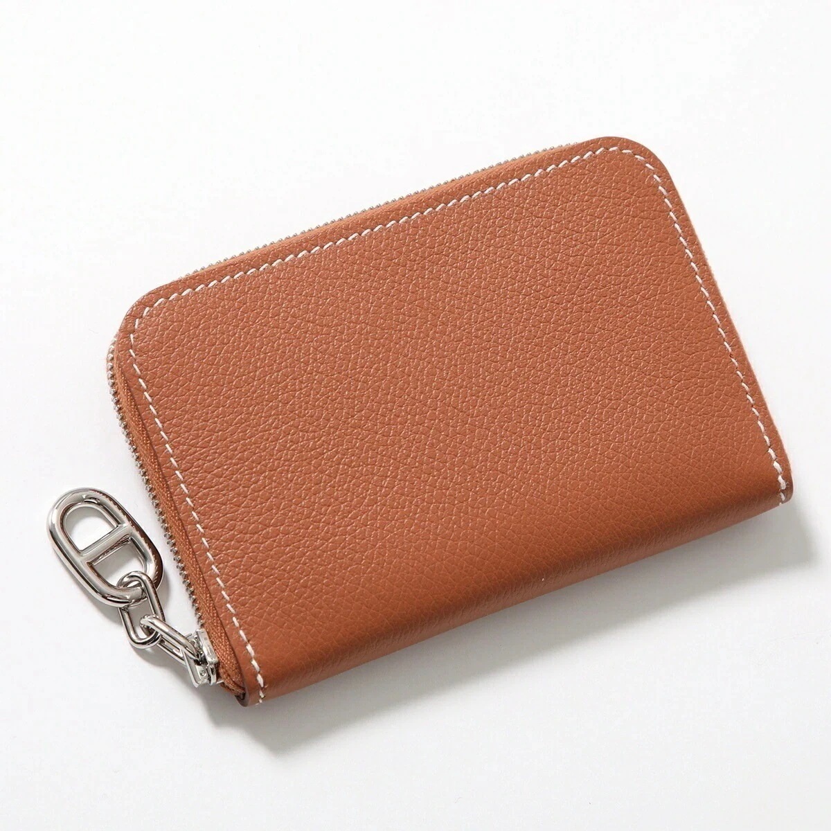 HERMES エルメス コインケース ジップアンゴー コンパクト Zipengo compact シェーヌダンクル Chaine dAncre 084208 エバーカラー ミニ財布 B刻印