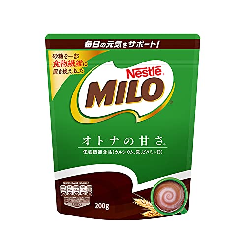 ネスレ ミロ オトナの甘さ 200g*12袋セット