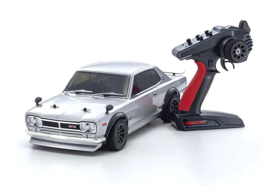 京商 【再生産】1/10 EP 4WD フェーザーMk2 FZ02 日産 スカイライン 2000GT-R(KPGC10) チューンド・バージョン シルバー【34425T1C】 ラジコン KC34425