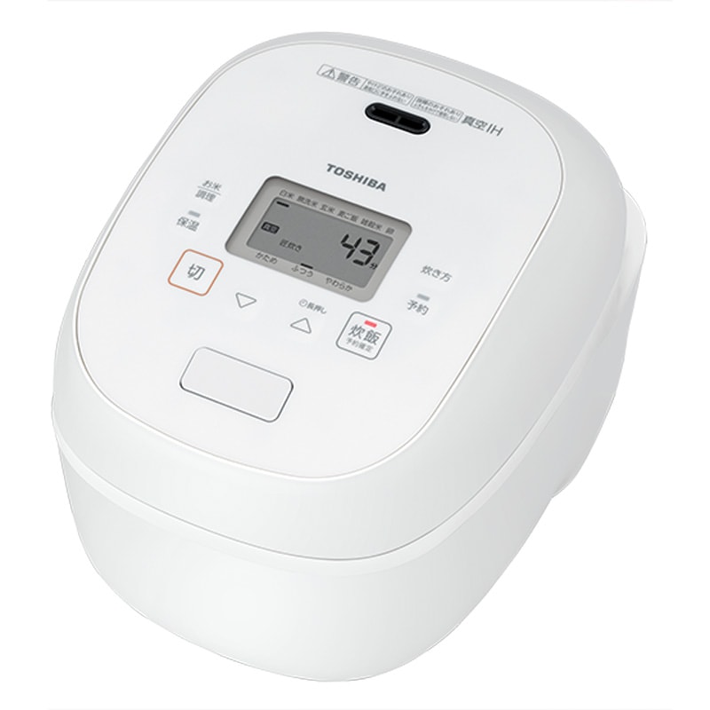 東芝 TOSHIBA 真空IH 炊飯器 グランホワイト RC-18RWB(W) 約1升 10合