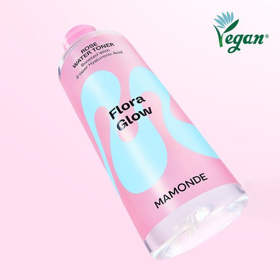 [大容量/水分ツヤ] マモンド フローラ グロウ ローズウォーター トナー 500ml