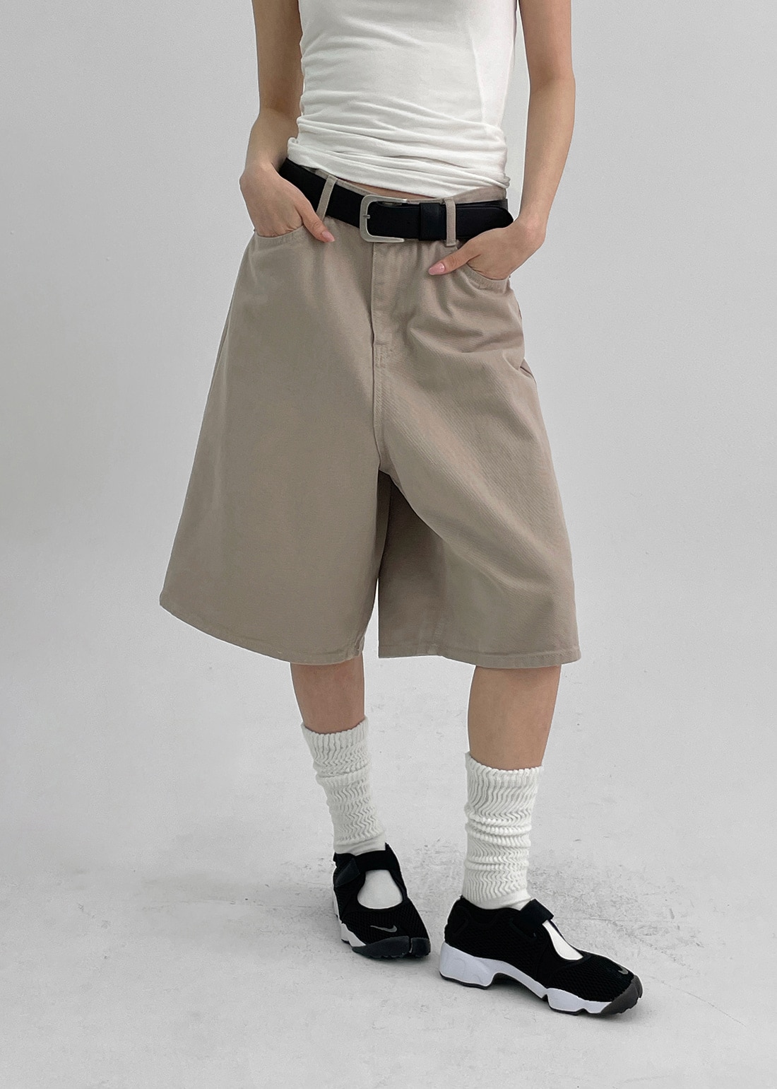 デムズコットンバミューダパンツ